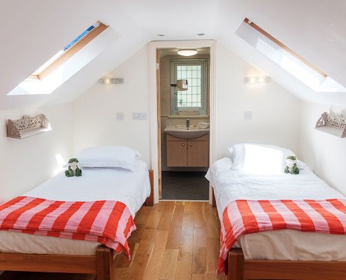 Mole End Twin Bedroom